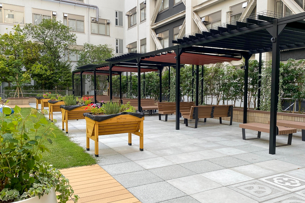 246 9号館中庭、ついにオープン！知られざる過去、繋がる未来 | FIND